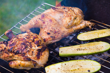 Grilled Chicken and Vegetables