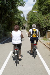 Obraz premium Giro in bici