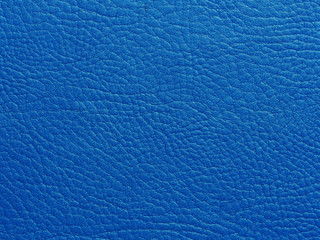 Fototapeta na wymiar blue leather texture closeup