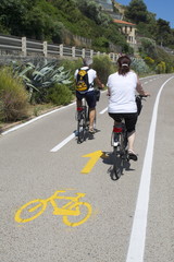 Obraz premium Giro in bici
