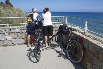 Obraz premium Giro in bici