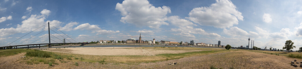 duesseldorf germany high resolution panoramic picture