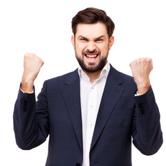 Confident businessman portrait