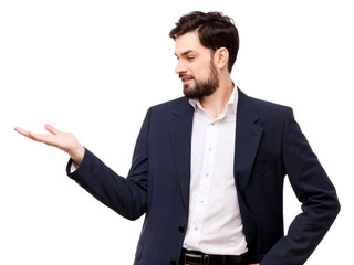 Confident businessman portrait