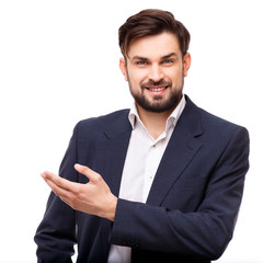 Confident businessman portrait