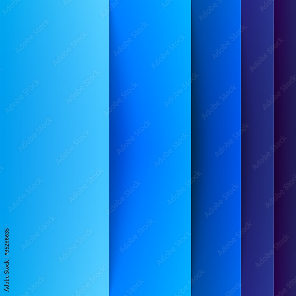 Aufkleber Abstract blue rectangle shapes vector background