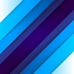 Obraz premium Abstract blue triangle shapes background
