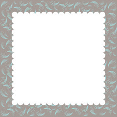 Vector greeting card template.