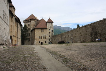 Fototapeta na wymiar Annecy Castle, France