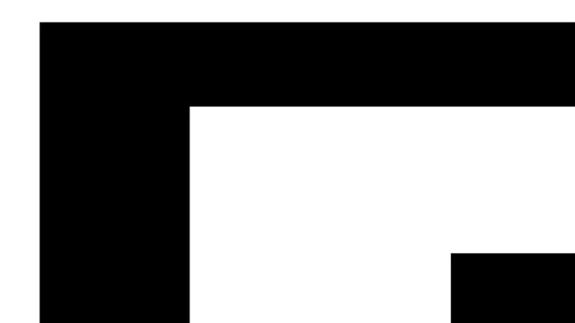 Concentric squares and circles animation on a black background. 
Great for keying or masking and used as wipe transition as alpha channel