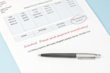 Overdue Hospital Bill