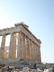 Obraz premium Partenon na Akropolu, Ateny, Grecja