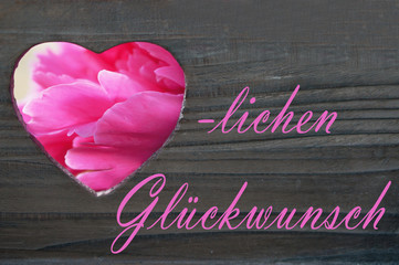 Herzlichen Glückwunsch