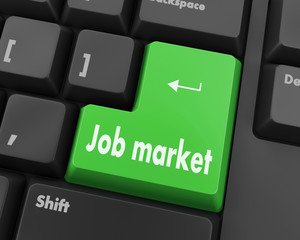 Fototapeta premium job market