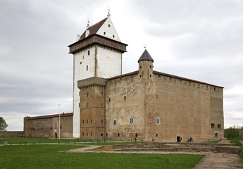 Fototapeta na wymiar Narva Castle. Estonia