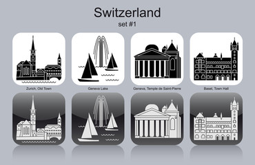 Icons of Switzerland