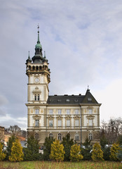 Fototapeta na wymiar Town hall in Bielsko-Biala. Poland
