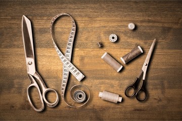 Tailor, Thread, Scissors.