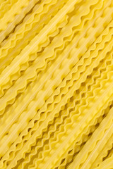 raw pasta background close up