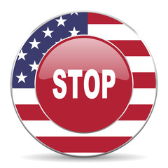 stop american icon