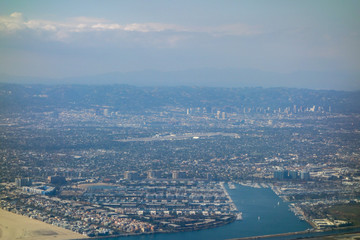 Fototapeta premium Marina Del Rey in Inglewood