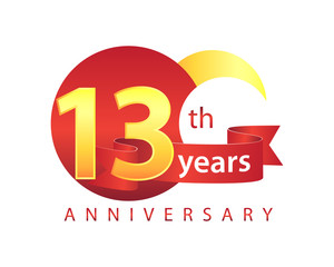 13 Years Anniversary Logo