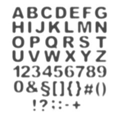 Halftone Font