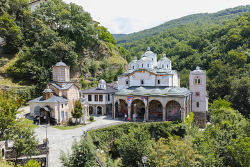 Fototapeta na wymiar Osogovo Monastery St. Joachim of Osogovo, Republic of Macedonia