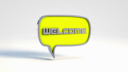 welcome yellow chat
