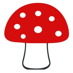 Champignon rouge