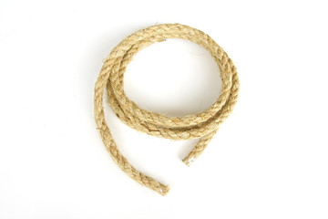 Stock Photo - Rope isolated on white background