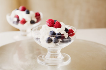 Berries & Cream for Dessert