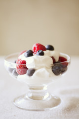 Berries & fresh Whipped Cream