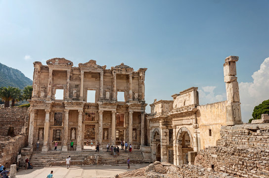 Celsus library in Ephesus Selchuk