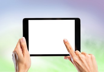 Black, blank, business.