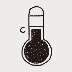 Thermometer doodle