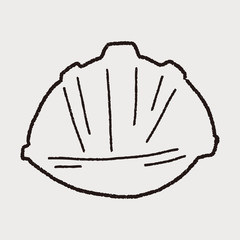 construction hat doodle