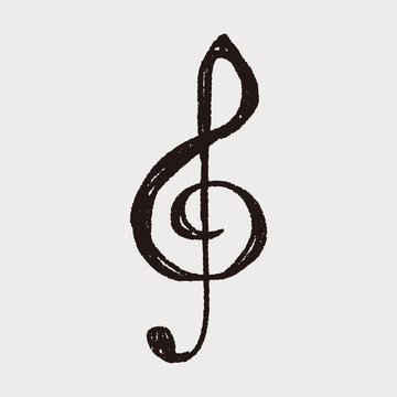 music note doodle