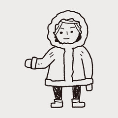Eskimos doodle