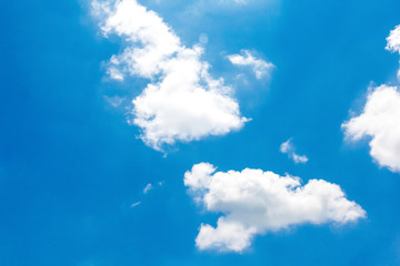 Fototapeta na wymiar clear blue sky with cloud.