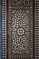 Doors with mother-of-pearl inlay in Topkapi palace