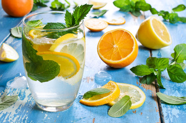 Drink with citrus