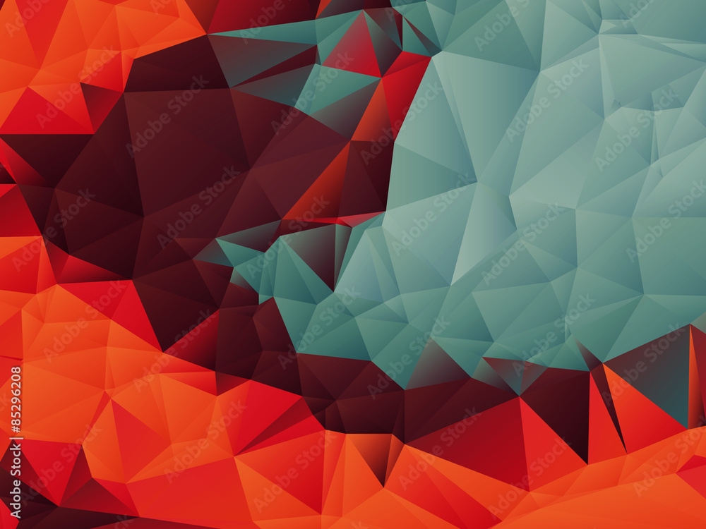 Poster abstract polygons shape vector background | eps10 design