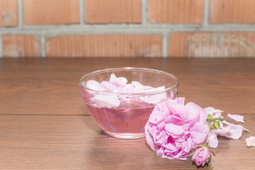 tea rose and rose water