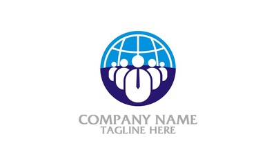 Logo Vector Editable Simple