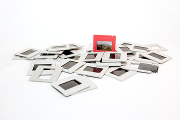 Old photographic slides