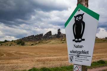 Teufelsmauer Harz Sachsen Anhalt Thale