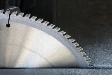 Circular table saw blade background