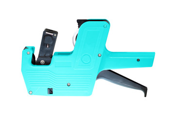 Shop pricing gun isolated on a white background