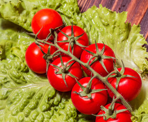 Fresh summer  tomatoes